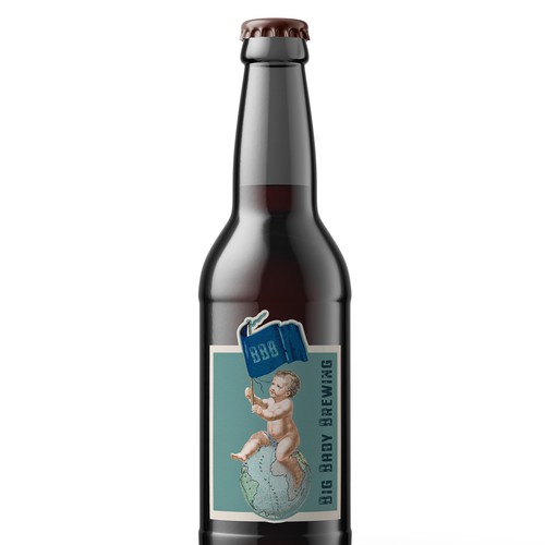 Beer label with the title 'beer label'