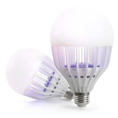 3-dimensional design with the title 'Light Bulb Rendering'