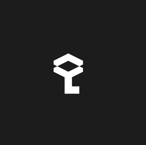 Real estate logo with the title 'Brandmark-NR2524'