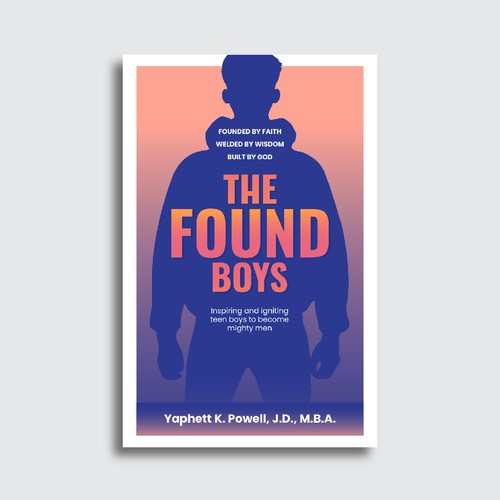 Teen book cover with the title 'Book Cover for The Found Boys'