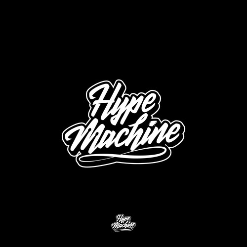 Drummer logo with the title 'Logo for Hype Machine'