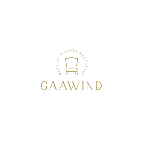 Chair logo with the title 'Logo for gaawind '