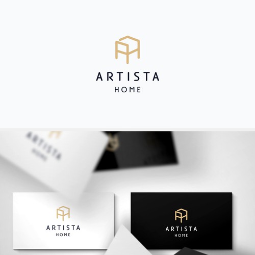 Furniture brand with the title 'Logo Furniture line'