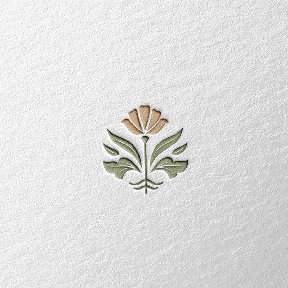 Psychotherapy logo with the title 'Elegant & Gentle Logo Design For Counsellor & Psychotherapist'