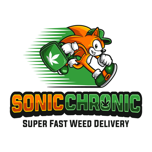 Weed logo with the title 'Sonic Chronic'