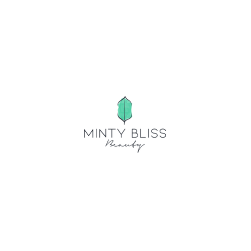 Paint logo with the title 'MINTY BLISS'