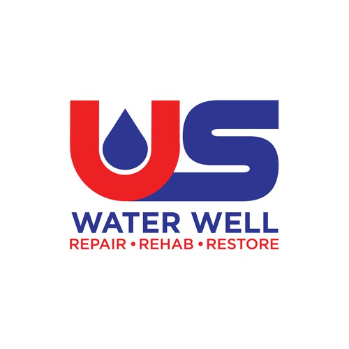 Repair logo with the title 'US WATER WELL'