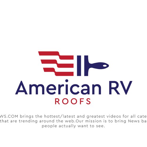 Roof design with the title 'American Roofs'