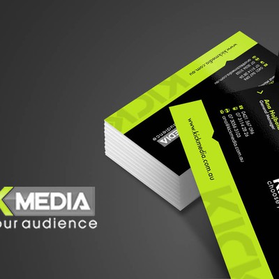 Trendy New Digital Agency requires a B Card Design for their new Brand