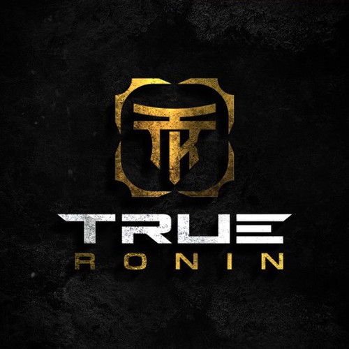 Pow logo with the title 'True Ronin'