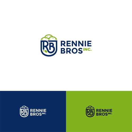 Potato logo with the title 'Rennie Bros Inc.'