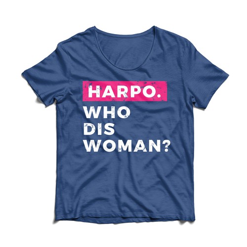 Distressed t-shirt with the title 'Tshirt Collection for Women - Classic Movie Inspired'