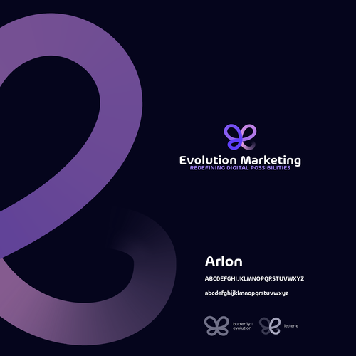 Butterfly design with the title 'Logo for sale'