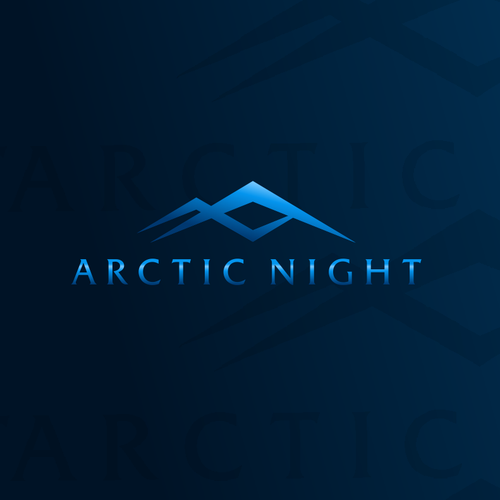 Arctic design with the title 'Arctic Night'