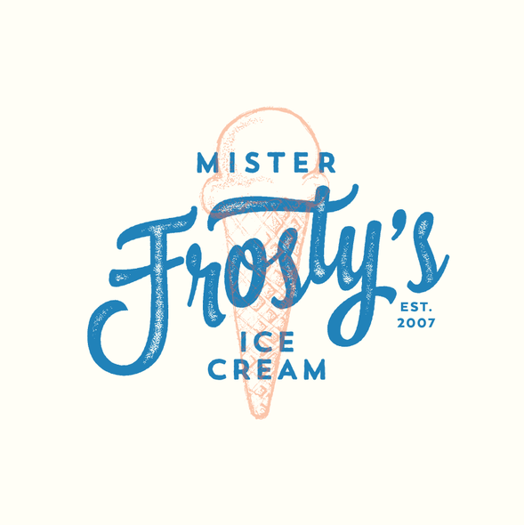 cool ice cream logos