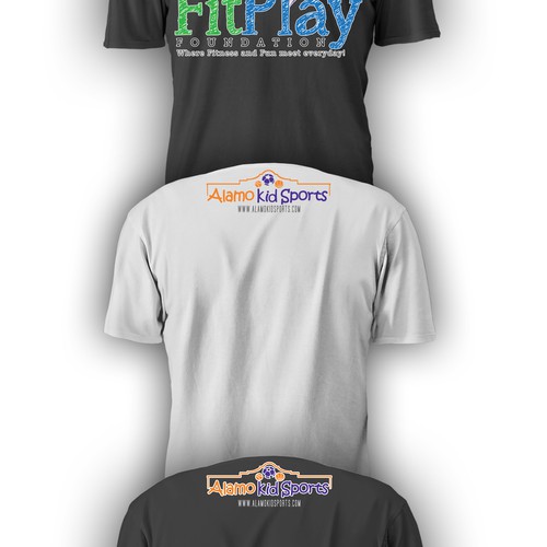 Awesome t-shirt with the title 'Create a Shirt for Future Sports Stars (ages 3-7) for Alamo KidSports'