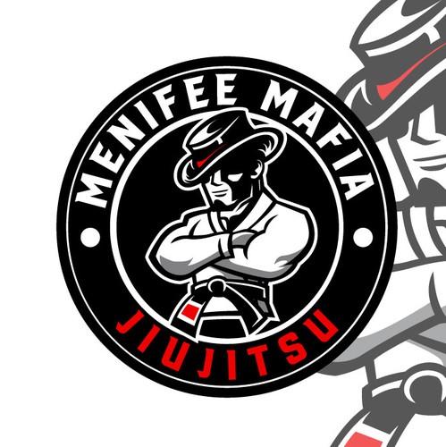 Jiu-jitsu logo with the title 'Menifee Mafia Jiujitsu'
