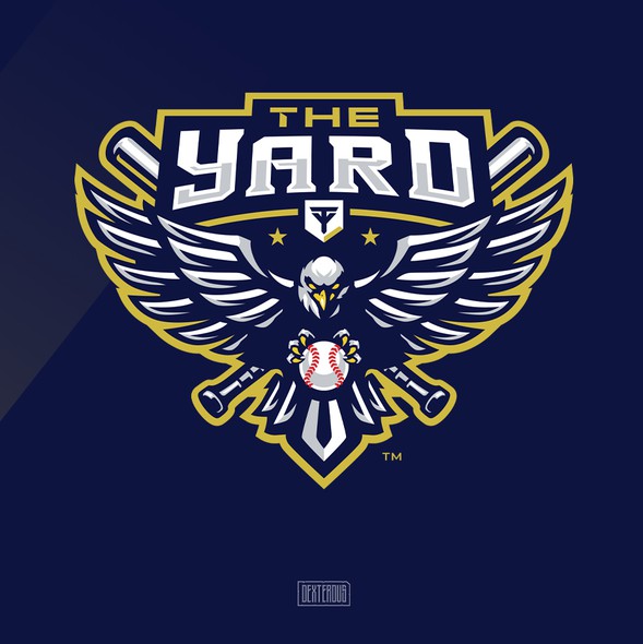 Baseball bat logo with the title 'The Yard Eagle Version'