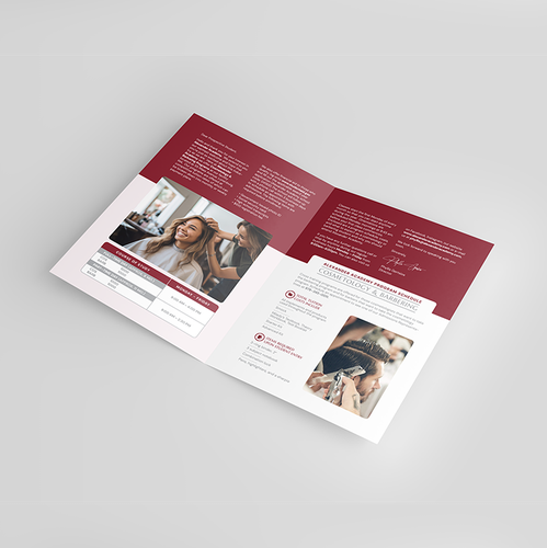 Handout design with the title 'Bifold Brochure'