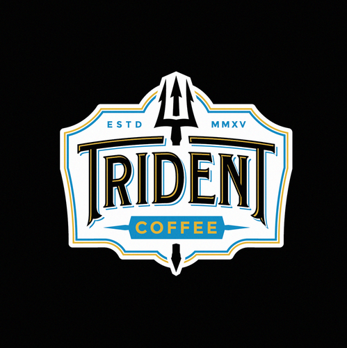 Trident logo with the title 'Trident Coffee'