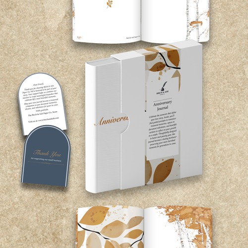 Love design with the title 'Old School Anniversary Journal'