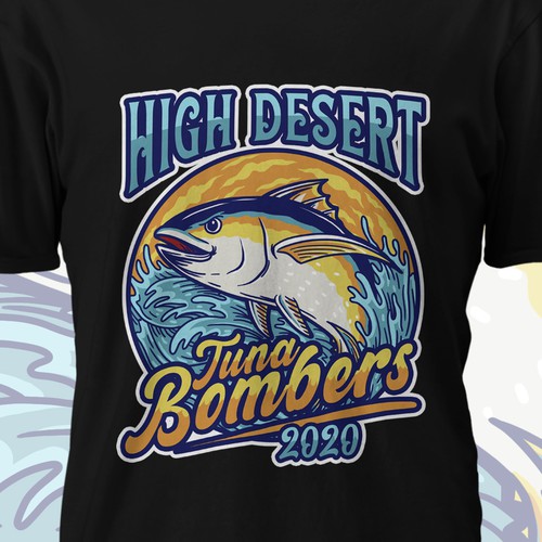 Tuna design with the title 'High desert Tuna Bombers 2020'
