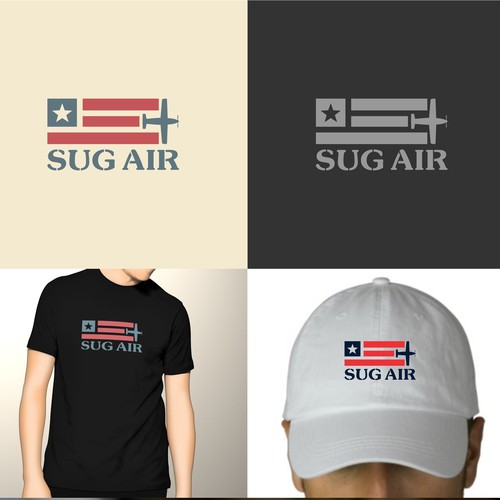 Aviation logo with the title 'Logo for SUGAIR'