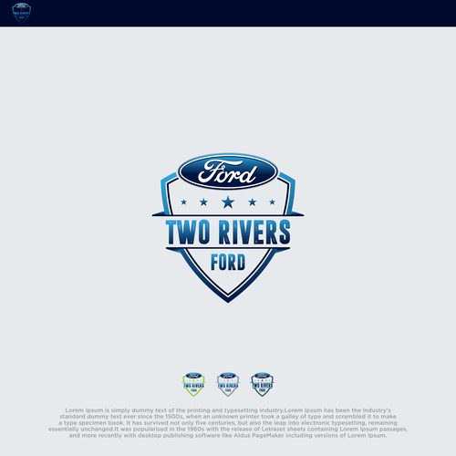 Masculine brand with the title 'bold logo concept for automotive'