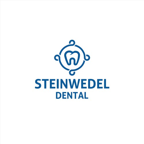 Dental logo with the title 'dentistry dental logo'