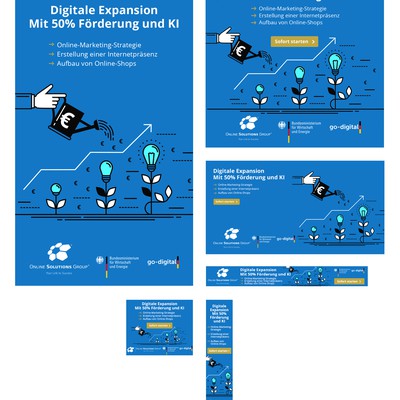 Banner Design for Online Marketing Agency