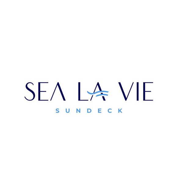 Fast food restaurant logo with the title 'Logo Creation for Sea La Vie Sundeck at The Ritz-Carlton Fort Lauderdale'