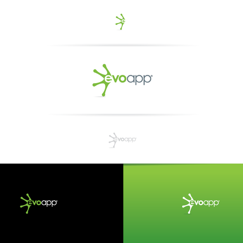 Frog design with the title 'evoapp Logo'