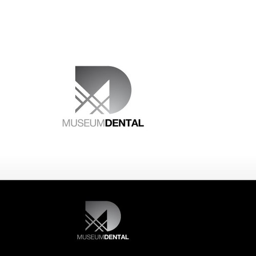 Museum design with the title 'Museum Dental'