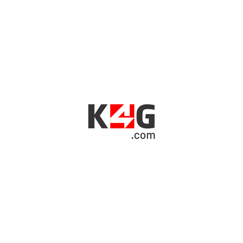 Number 4 logo with the title 'Logotipo K4G.com'