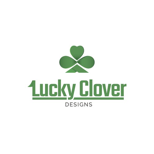 Cover logo with the title 'Logo for Lucky Clover Designs'