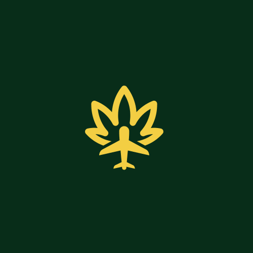 Trauma logo with the title 'cannabis emergency logo'