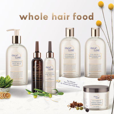 Natural hair care product line