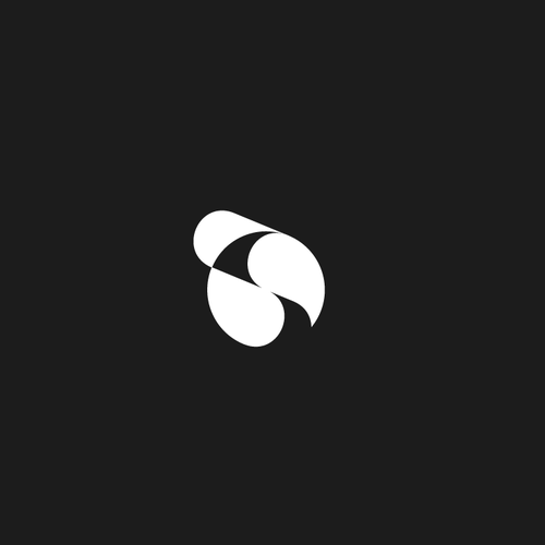 Abstract arrow logo with the title 'Brandmark-NR3375'