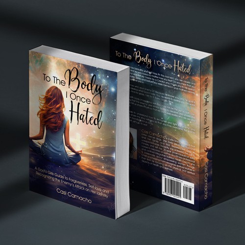 God design with the title 'Book cover design for a physical and spiritual aspects of health'