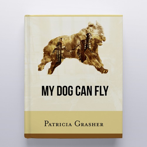 Dog book cover with the title 'My Book Cover Patricia Grasher'