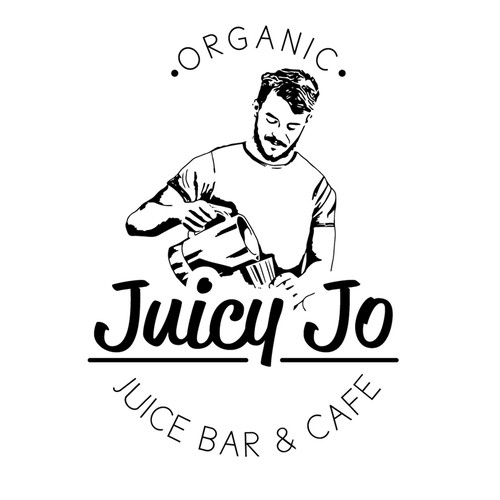 Bar brand with the title 'Juicy Jo Logo'