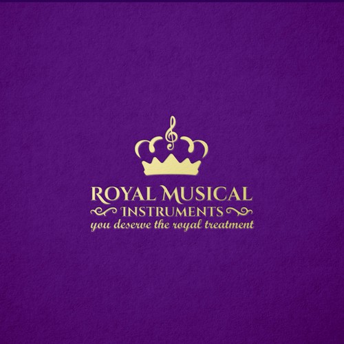 Fancy design with the title 'Royal Logo for a clarinet company'