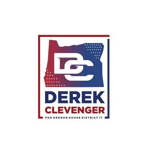 Politics logo with the title 'DEREK CLEVENGER'