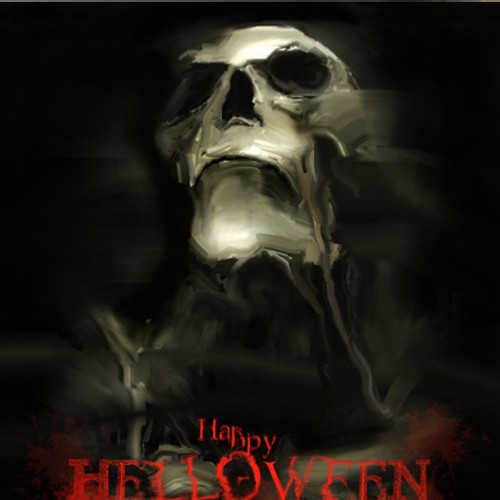 Horror t-shirt with the title 'Helloween t-shirt '