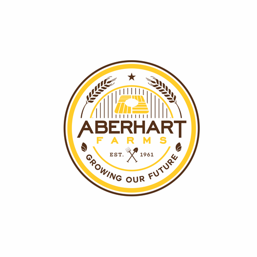 Agriculture t-shirt with the title 'aberhart farms '