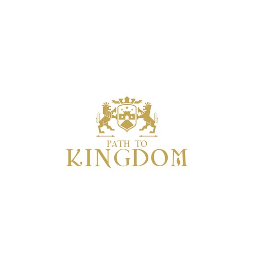 Kingdom logo with the title 'lion kingdom'