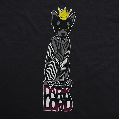 Cat t-shirt with the title 'Cat illustration'