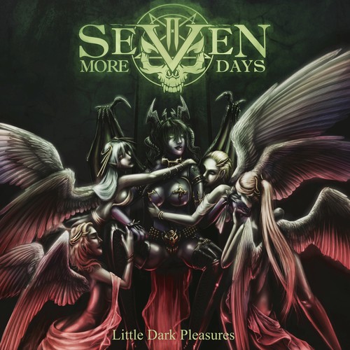 Pencil artwork with the title 'Fully painted album cover'