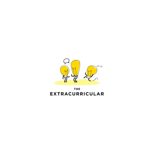 Light bulb logo with the title 'technology conference logo'