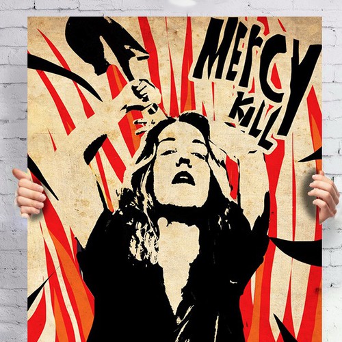 NYC design with the title 'MERCY KILL - Create a thrilling original Movie Poster design!'
